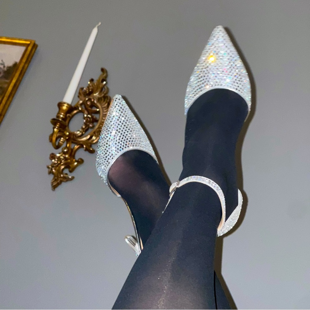 steve madden sparkly heels